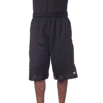 Pro Club 남성용 헤비웨이트 메시 농구 반바지 화이트., XX-Large
