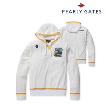 파리게이츠 골프 pearlygatesgolf여성 네트 후드 티셔츠 P52101TR066_WH, 001, WH