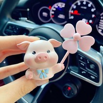 Sanrios Cinnamoroll Purin Kitty Anime Kawaii 환기 콘센트 자동차 인테리어 액세서리 퍼퓸 공기 청정기 클립, 16 PIG