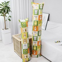 롱 쿠션 바디필로우 ( 솜포함 )( 대형 ) 150X35 사이즈, 바디필로우 (솜포함)(대형), 애니워치, 그린