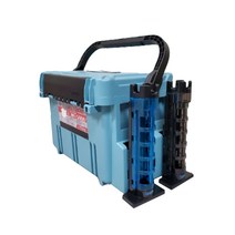 다이와 메이호 호환가능 태클박스 로드거치대 낚시대꽂이 2개, 블랙+블루