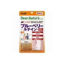 일본직배송 아사히 푸드 앤드 헬스케어 디어내츄러스 타일 블루베리x루테인멀티 비타민 60알