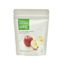 올가 간식 100% 순수한 사과칩 (12g) 명절 회사 탕비실 캠핑 아이들 선물, 12개