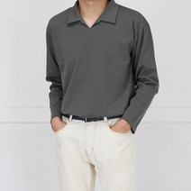 분또 카라 롱 슬리브 (5color) 긴팔 티셔츠