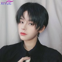 남자가발가격 남성가발 남자 헤어 중년 숏 합성 남성용 통기성 가발 브라운 남자 소년 스트레이트 코스프, 한개옵션1, 08 T1B/4/30