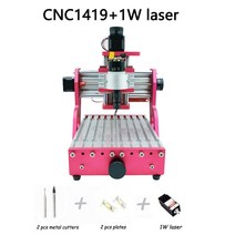 타일절단기 잔디깎기 기계 CNC1419 모든 금속 프레임 데스크탑 조각 구리 알루미늄 CNC, 4.1419 add 1000mw - add offlin