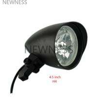할리 호환 용품 4.5 "5.75" H4 LED 헤드 라이트 오토바이 총알 트라이 바 램프 할리 데이비슨, 01 H4 4.5 inch