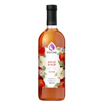 포모나 애플 사과 시럽 1000ml 6개(1박스), 단품
