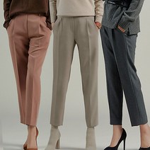로코엘라 로안 컴포트핏 기모 밴딩 슬랙스