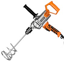 시멘트 드릴 퍼티 분말 믹서 교반기 산업용 건축용, 2400W 부하 보강 50cm 막대 1개