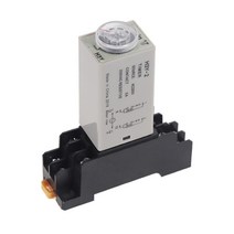 지연 타이머 0-60Min H3Y-2 DC12V DC24V AC110V AC220V 시간 릴레이 PYF08A 8pin 기본 미니 시간 릴레이, 05 60S  Second_02 24V DC