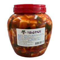 무명김치 맛있는 전라도 깍두기 1KG 무김치, 깍두기 5KG (-4000원 할인)
