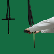 추감기 리스트 롤러 전완근 운동기구 (원판 추가가능), 고정형 밴드 Ver.