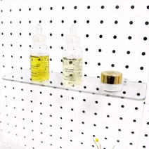 ABS 인테리어 타공판 페그보드 전용 선반 & 포켓, 11. 휴지걸이 흰색 (1233)