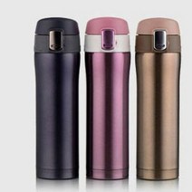 원터치 텀블러 스테인레스 도시락 보온병 보냉병, 단품