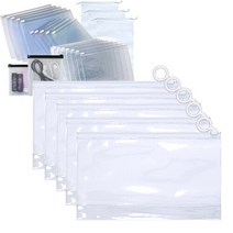 고주파 PVC 스탠드지퍼백27x18cm 10장 슬라이드지퍼백