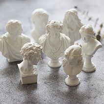 미니 석고상 8style 데생 미술 화방 인테리어 소품 디자인 아이디어 상품, 아리아스(정면)