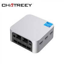 스틱PC 초 미니 PC MINIPC 안드로이드 피시 인텔-셀러론 N5095 Chatreey T8 Pro NVMe SSD 윈도우즈 11 초소형 포켓 컴퓨터 듀얼 LAN 3 HDMI, 16G RAM, EU, 256GB SSD