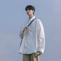남자셔켓 남성 오버핏 셔츠 데일리 코디A06