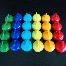 컬링 보드게임 쿨 스톤 세트 볼 당 8 피스 26mm, 오렌지