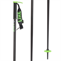 Line Skis 라인 스키 헤어핀 폴 여자 2023, Black Green, 38 in