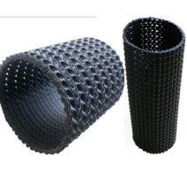 PE 배수로 유공관 이중벽관 우수관 하수구 샤프트 pvc, 블랙파이프직경110mm(1미터)