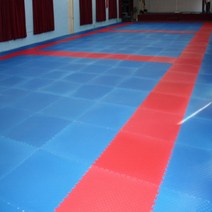 두께19T 스포츠매트 퍼즐매트 태권도매트 놀이방매트 냉기차단매트 대형퍼즐매트 운동매트 홈짐매트 쿠션매트 헬스매트, 19T - 빨강+파랑