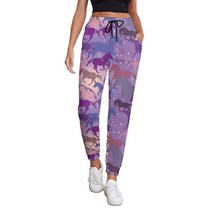 승마 바지 승마복 말패턴 장식 바지 여자 승마 멋진 미적 스웨트 봄 유행 그래픽 특대 선물, 19 style-18_04 XL