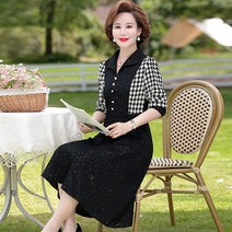 60대원피스 50대중년여성옷 5여성의류 그랜스타일 엄마봄옷 시니어룩 예쁜옷