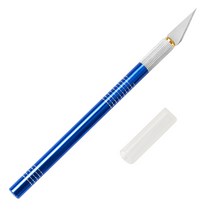 가죽공예 DIY 공구 부속 용품 IMZAY 가죽 조각 스카이빙 칼 도구 키트 스테인레스 스틸 정밀 50 개의 날 예, 02 type 2