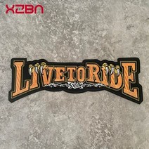 할리데이비슨 패치 용품 악세사리 독수리 자수 패치 자켓 의류 백 장식 수리 오토바이 라이더 동물 발톱 대형 철 또는 바느질 아플리케, 2 오렌지