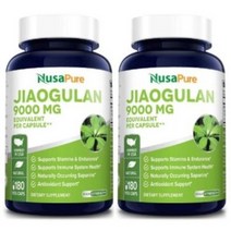 누사퓨어 AMPK효소 돌외잎추출물 9000mg 180식물성캡슐 2개