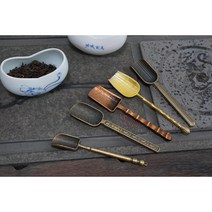 차도구 앤틱 차칙 차시 차스푼 (5종), 2문양