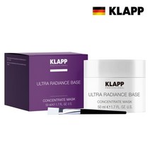[클랍] [단품][KLAPP] 울트라 래디언스 베이스 컨센트레이트 마스크, 1개, 상세 설명 참조