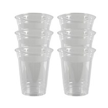 일회용 플라스틱 투명 테이크아웃컵 100p, 14온스 92파이 PET컵 (100개)1개, 1개, 410ml