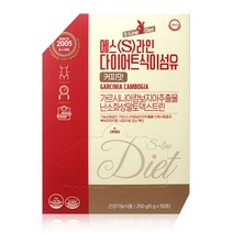 에스라인 다이어트 식이섬유 커피맛 50포입 3통 체지방감소에도움, 5g, 150포