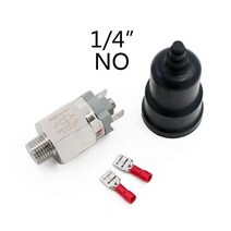 1/4 1/8 마이크로 압력 조절 식 다이어프램 유압 스위치 QPM11-NC/QPM11-NO 와이어 외부 나사 노즐, QPM11 1 4 NO