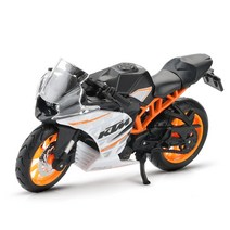 마이스토 KTM RC 390 오토바이 바이크 모형 피규어 다이캐스트 장난감 어린이 키덜트 선물 인테리어, 단품