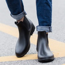 비올때신는신발 중학생장화 발목 방수 신발 장화 여름 겨울 직장인 레인부츠 남녀공용