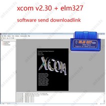 차량점검 SCN XCOM 2.30 VCI3 3 스캔 개발자 진단 소프트웨어 작업 2, 02 link and elm327