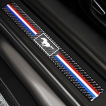 포드 머스탱 GT500 도어스텝 튜닝 카본 몰딩, A TYPE