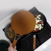 기름튐방지 만능 실리콘 덮개 후라이팬 가드 고기 생선 튀김 삼겹살 기름방지 뚜껑 프라이월, 26cm