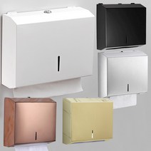 비엔티하임 무타공 스텐 핸드타올 케이스 페이퍼타올 디스펜서, 타공 설치(스티커 미제공), BP20S 미니 페이퍼타올기 실버, 1개