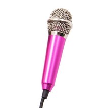 asmr마이크 방송용마이크 유튜브 개인방송 스탠드 먹방 최신 미니 잭 3.5mm 스튜디오 Lavalier 전문 마이크, 01 purple