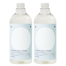 라이프레시피 실내건조 세탁세제 1000ml, 실내건조 세탁세제(1000ml) 2개
