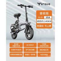 체인리스 전기 자전거 접이식 라이트 출퇴근 소형 리튬 배터리 전동자전거, C. 15A, Q-타입