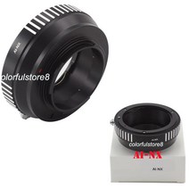 AI-NX 렌즈 어댑터 링 니콘 F AI AF 삼성호환 NX 마운트 카메라 NX10, 한개옵션0
