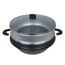 국산 2단 대형 만두 송편 시루솥 찜솥 찜기, 03. 시루솥 30cm, 1개