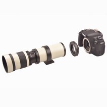 초망원 수동 렌즈 420-800mm 줌 망원 카메라 단렌즈, 캐논 호환