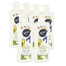 발네아 호주 Balnea Body Lotion 알로에 아보카도 & 큐컴버 바디로션 400ml, 6팩